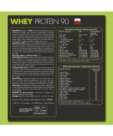Watt Whey Protein 90 Whey Protein 90 Format 750 g Doypack Flavor Strawberry - Buy Online on GoSupps.com