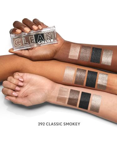 COVERGIRL Clean Fresh Clean Color Eyeshadow - Vegan Classic Smokey Palette 4g | Shimmer Eyeshadow for International Shipping - Buy Online on GoSupps.com