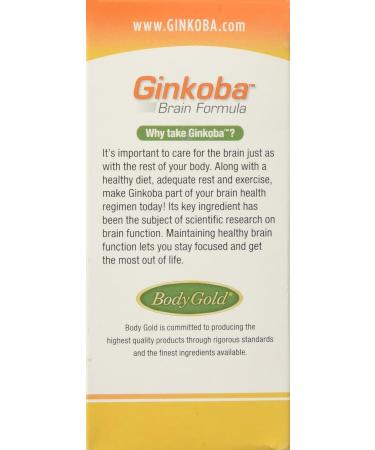 Ginkoba Memory 90 Tablets - Boost Cognitive Function and Mental Clarity - Buy Online on GoSupps.com