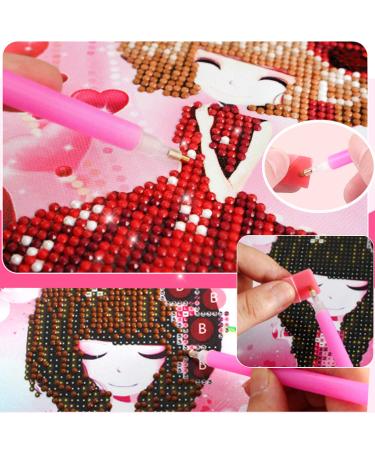 Honbay 100PCS Diamond Painting Glue Clay for 5D Embroidery - Red - 2 2cm - Buy Online on GoSupps.com