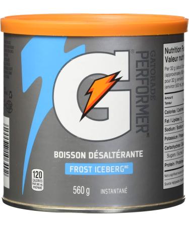 Gatorade Frost Glacier Freeze Crystals 560 g Canister 560 g (Pack of 1) Glacier Freeze - Buy Online on GoSupps.com