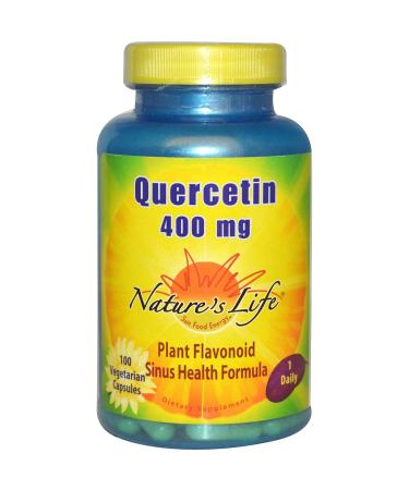 Nature's Life Quercetin 400 mg 100 Veggie Caps