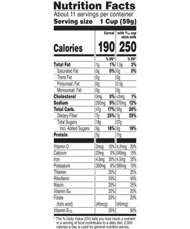 Kellogg's Raisin Bran Cereal Original 23.5 oz Family Size | High Fiber Breakfast - Buy Online on GoSupps.com