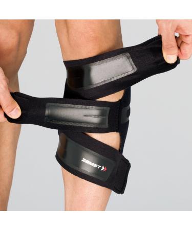 ZAMST FILMISTA Calf Supporters - Flat-Screen Design | M Size (Black) - Best International Shipping - Buy Online on GoSupps.com