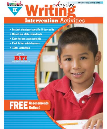 Everyday Writing Intervention Activities Grade K Book Teacher Resource (Eia)