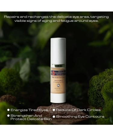Geir Ness Skin of Norway Multi-Action Eye Serum - Cloudberry & Firming Peptides - Brighten Dark Circles - For Tired Eyes - Buy Online on GoSupps.com