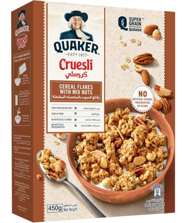 Quaker Cruesli M lange de Noix 450 g (Lot de 5) - Buy Online on GoSupps.com