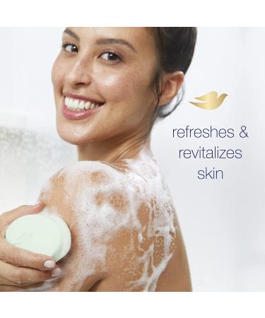 Dove Go Fresh Cool Moisture Bar - Cucumber & Green Tea, 6 Bars (4 oz Each) - Hydrating Soap for Soft Skin - Buy Online on GoSupps.com