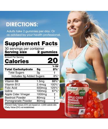 careleaf Collagen Gummies,Apple Cider Vinegar Gummies and Ashwagandha Gummy - Buy Online on GoSupps.com