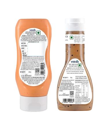 Veeba Sweet Onion Sauce 350g & Chipotle Southwest Dressing 300g - Combo Pack - Buy Online on GoSupps.com