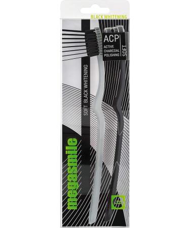 Buy Megasmile Black Whitening Toothbrush 4-Pack | International Shipping Available - Buy Online on GoSupps.com