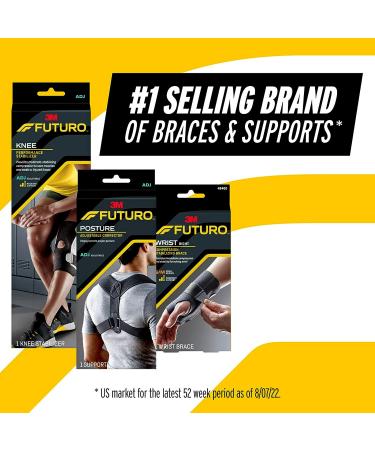 FUTURO Posture Corrector for Men and Women - Doctor Developed, Adjustable Back Support for Better Posture - Buy Online on GoSupps.com