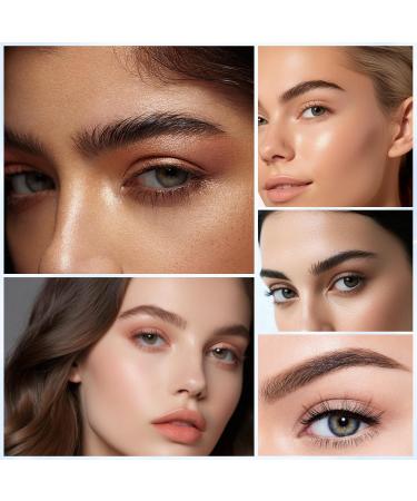 Probuk Eyebrow serum 35 ml natural growth serum for thin eyebrows serum for eyebrow growth nourishing care strengthening booster for denser eyebrows long and thick - Buy Online on GoSupps.com