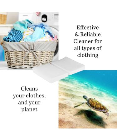 Laundry Detergent Sheets 60 Loads Pre-Measured Strips - Hypoallergenic Fresh Fragrance for Hand and Machine Washing - Buy Online on GoSupps.com