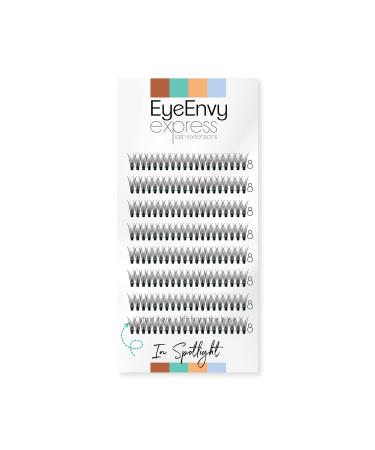 Individual Cluster Lashes In Spotlight D curl 8mm Extra Short Faux Mink Wispy EyeEnvy Express Lash Extensions