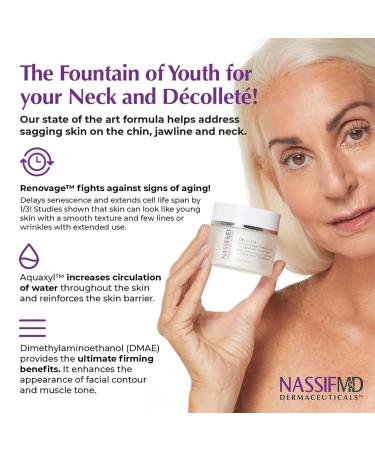Buy NassifMD Deco-Lift Neck Firming Cream & Tightening Serum - Best Neck Tightening Cream for Wrinkles & Sagging Skin - International Shipping Available - Buy Online on GoSupps.com