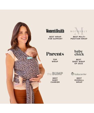MOBY Leopard Classic Baby Wrap Carrier - 100% Cotton Unisex Cream-Yellow - Buy Online on GoSupps.com