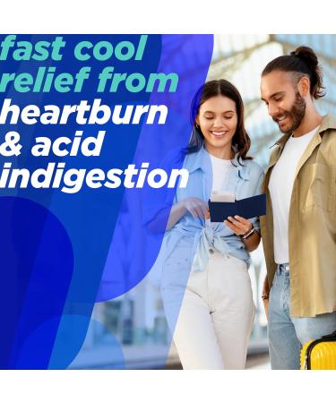 Alka-Seltzer Cool Action Heartburn Relief Gum Extra Strength Antacid Gum Acid Indigestion and Upset Stomach Relief No Chalky Taste Cool Mint Flavor 60 Count 1 Count (Pack of 60) - Buy Online on GoSupps.com