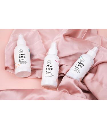 Buy Premium Oil Kit - Argan Hemp Seed & Jojoba Oils for Hair Skin & Massage - 100% Pure - Raw Plus Rare - 4 oz Each Bottle - Buy Online on GoSupps.com
