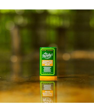 Murphy's Naturals Mosquito Repellent Balm Stick | DEET-Free, Plant-Based Formula | 0.5 oz, Travel Size | 3 Pack - Buy Online on GoSupps.com