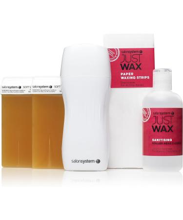 Salon System Just Wax Portable Roller Wax Kit - Professional at-home hair removal solution - Buy Online on GoSupps.com
