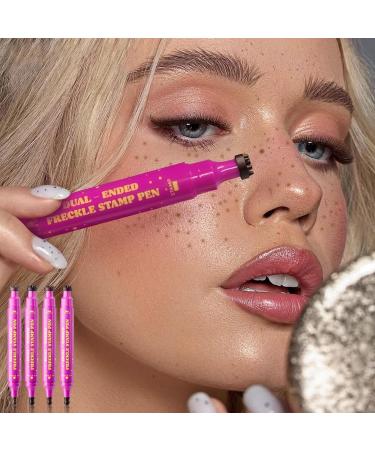 Waterproof Face Stain Pen 2.8ml Waterproof Face Dot Stamp Pen - Dual-Tipped Anti-Perspirant Makeup Pencil for Special Effects Halloween and Everyday Beauty - Buy Online on GoSupps.com