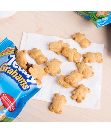 Cinnamon Teddy Bear Graham Crackers | Tribeca Curations | 0.75 oz | Pack of 25 - Buy Online on GoSupps.com