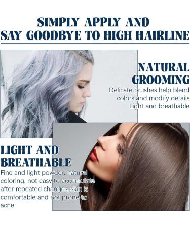 Supersize Color Fibers with Refill Set Colored Hair Thickener Hair Fibers for Men Women Temporary Hair Color for Root Touchup with Hair Thickening Powder Hair Fiber Powder (Brown) - Buy Online on GoSupps.com