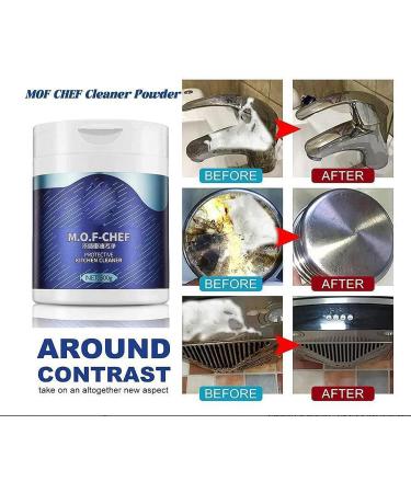 Mof Chef Cleaner Powder Mof Chef Cleaner Chano Mof Chef Cleaning Powder M.O.F Chef Cleaning Powder Heavy Oil Cleaner Powder Effectively Removes Oil Stains (2) - Buy Online on GoSupps.com