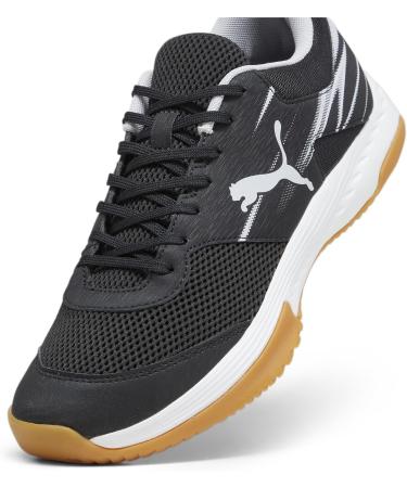 PUMA Unisex Varion II Indoor Court Shoe 42 EU - Black Gray & Yellow Blaze | International Shipping Available - Buy Online on GoSupps.com