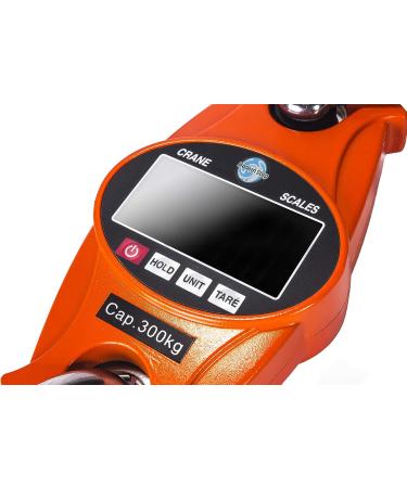  Digital Hanging Scale 660 LB 300 KG Cast Aluminum Case - Heavy Duty Waterproof Fish Scale - Portable Crane Scale for Luggage Weight Suitcase Hunting Farm Bow Fishing Scale Heavy Duty Orange - Buy Online on GoSupps.com