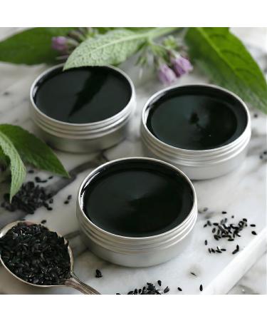 Wild Castle DNA Organics Black Seed Oil Comfrey Salve 2.3 oz Organic Herbal Salve for Joint and Muscles & Tattoo Care. Balm for Soothing Relief. Handcrafted Slow-Infused No Chemical Fillers - Buy Online on GoSupps.com