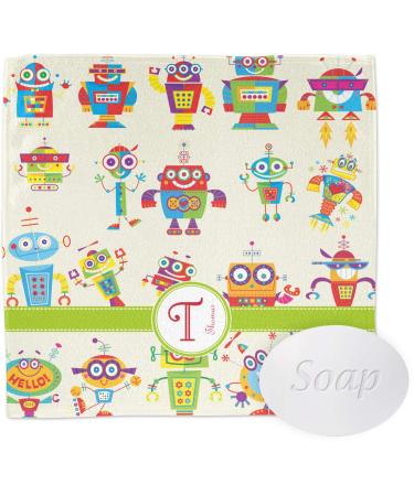 YouCustomizeIt Personalized Rocking Robots Washcloth