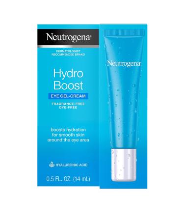 Neutrogena Hydro Boost Gel Eye Cream - Hydrating Hyaluronic Acid Oil & Fragrance Free Dermatologist Recommended - 0.5 fl. oz - International Shipping Available - Buy Online on GoSupps.com
