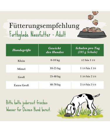 Forthglade Wet Dog Food (12 x 395g) - Grain Free Food with Lamb and Vegetables for Adult Dogs 1 Year and Older - Hypoallergenic Food for Sensitive Dogs - Buy Online on GoSupps.com