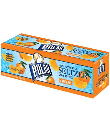 Polar Beverages Seltzer Mandarin, 12 oz