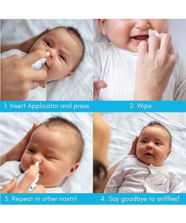 Otomar Kids Daily Rinse Saline Nasal Spray - Drug Free Baby Nose Cleaner for Stuffy Nose Relief - 4.2 oz (Pack of 2) - Buy Online on GoSupps.com