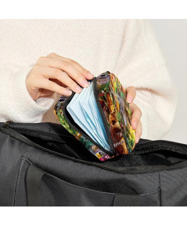 Animal Print Period Bag - Sanitary Napkin & Makeup Storage Pouch - Buy Online on GoSupps.com