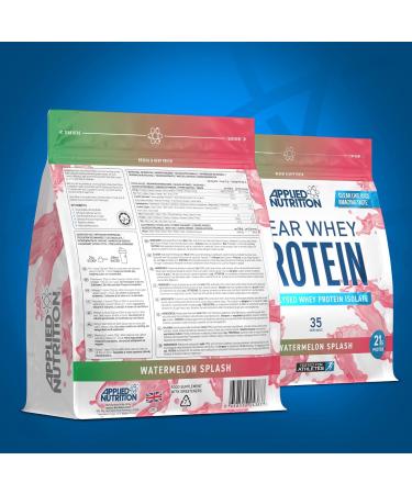 Applied Nutrition Clear Whey Isolate Watermelon - 875g High Protein Powder (35 Servings) - Buy Online on GoSupps.com