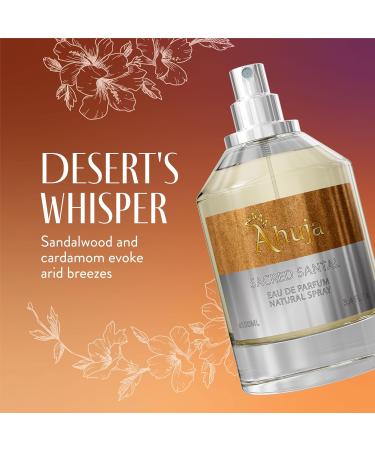 AHUJA Sacred Santal Eau de Parfum 3.4 fl oz -Unisex Perfume Sandalwood Violet Leaves and Cardamom Earthy Woody Scent w/Spicy Notes Best Alternative for Santal 33 Sacred Santal 3.4 Fl Oz (Pack of 1) - Buy Online on GoSupps.com