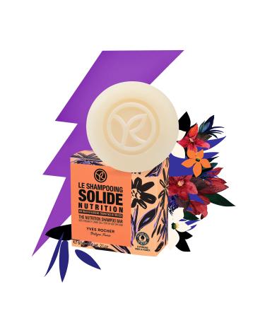 Yves Rocher Yves Rocher - Solid nutrition shampoo for dry hair - 99% biodegradable and sulfate-free ingredients