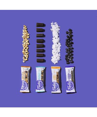 Fody Foods Vegan Protein Nut Bars | Low FODMAP Certified | Gut Friendly Snacks | Gluten & Lactose Free | Non GMO | 12 Count Variety Pack - Buy Online on GoSupps.com