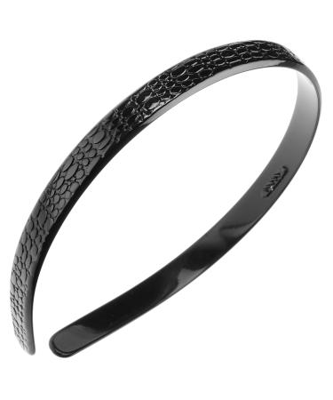 France Luxe 1/2 Ultracomfort Headband - Embossed Croc Black - Buy Online on GoSupps.com