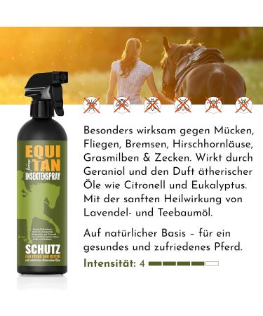Florage Equitan Insect Spray 3L Canister - Natural Fly Mosquito & Tick Protection for Horses & Riders | Vegan Essential Oil Formula - Buy Online on GoSupps.com