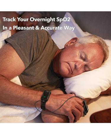 EMAY SleepO2 Wrist Oxygen Monitor | Pulse Oximeter for Overnight SpO2 Tracking | Summary Report & Raw Data - Buy Online on GoSupps.com