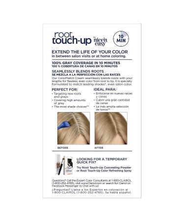 Clairol Nice'n Easy Root Touch-Up 8.5A Medium Champagne Blonde Hair Dye - 1.1 Fl Oz - Buy Online on GoSupps.com