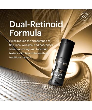 MANSCAPED Skin Ultra Retinoid Serum - Dual Retinoid Age-Defying Formula with Squalane Ceramides & Hyaluronic Acid to help Reduce Appearance of Fine Lines Wrinkles & Dark Spots 1 fl oz. - Buy Online on GoSupps.com