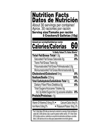 Zesta Saltine Crackers 16oz Box - Original Soup Crackers for Lunch Snacks (1 Box) - Buy Online on GoSupps.com