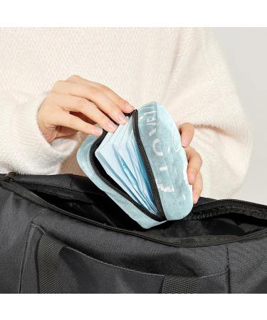 Women's Eiffel Tower Portable Period Kit - Stylish Storage Pockets for Feminine Products - I Love Paris Design - Buy Online on GoSupps.com