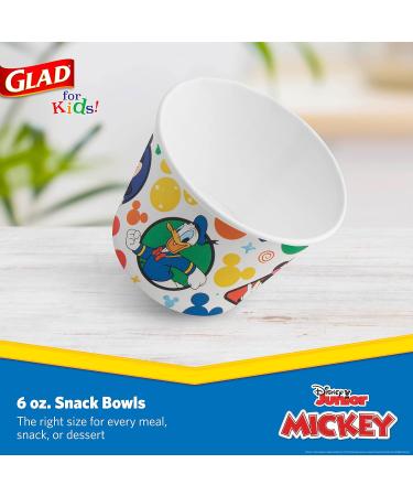 Glad for Kids Disney Mickey and Friends 6oz Paper Snack Bowls Lids Not Included 32ct | Disney Mickey Mouse Paper Snack Bowls Kids Snack Bowls| Kid-Friendly Paper Snack Cups for Everyday Use Snack Bowls 6 Ounce - 32 Count - Buy Online on GoSupps.com